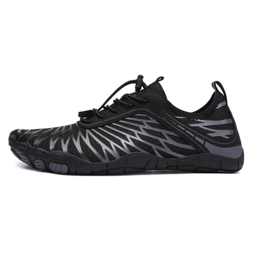 Women's Barefoot Shoes with a Natural Ground Feel – Black & Blue
