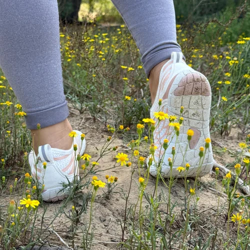 Women's Barefoot Shoes with a Natural Ground Feel – White