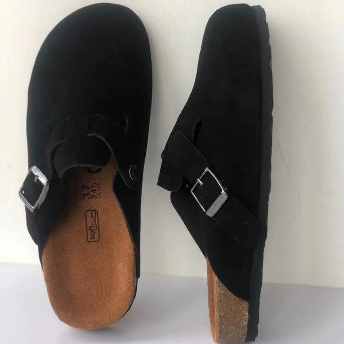 Unisex Classic Slip-On Slides – Black