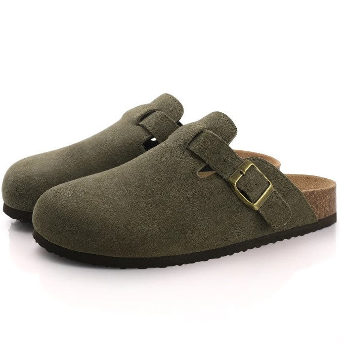 Unisex Classic Slip-On Slides – Green