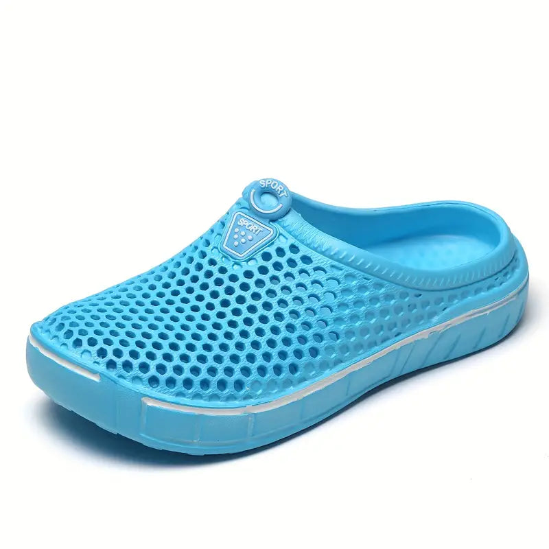 Men's Breathable Sport Clogs, Lightweight – Sky Blue