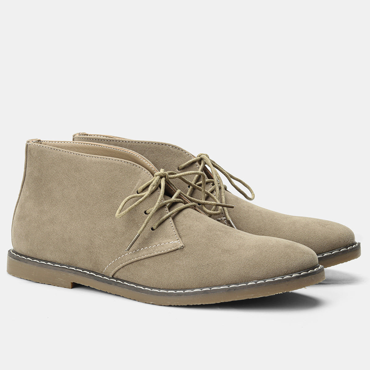 Men's Classic Suede Desert Boots – Suede Khaki