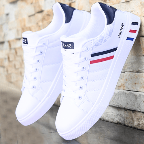 Men's Cushioned Everyday Sneakers – White