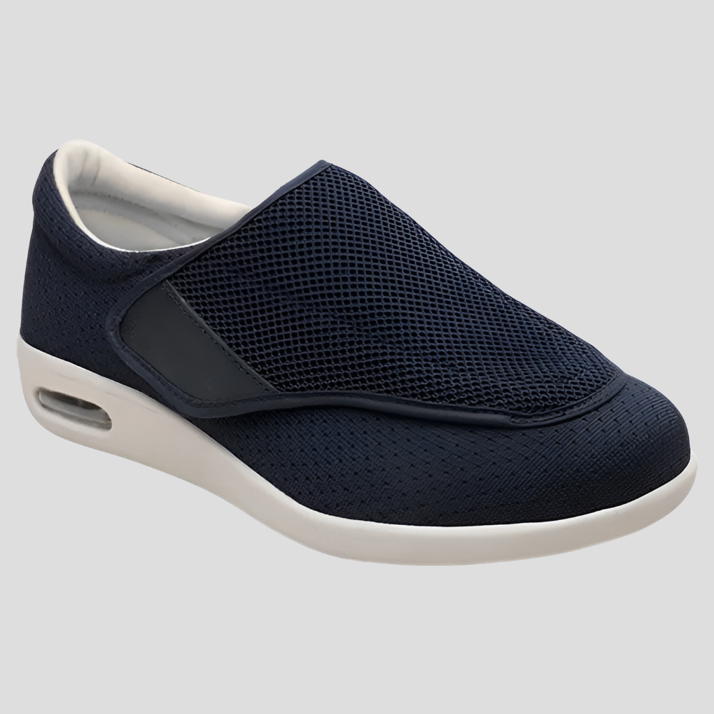 Men's Comfort Shoes with Wide Insole – Blue