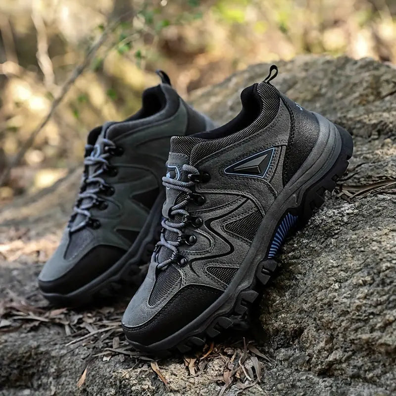 Men's Durable Waterproof Hiking Boots – Military Green