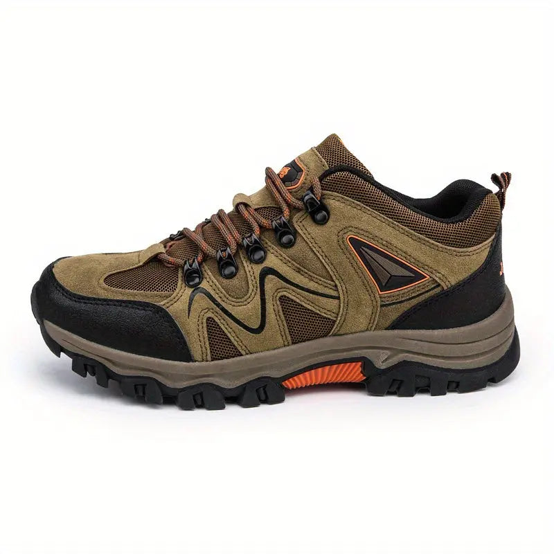Men's Durable Waterproof Hiking Boots – Khaki