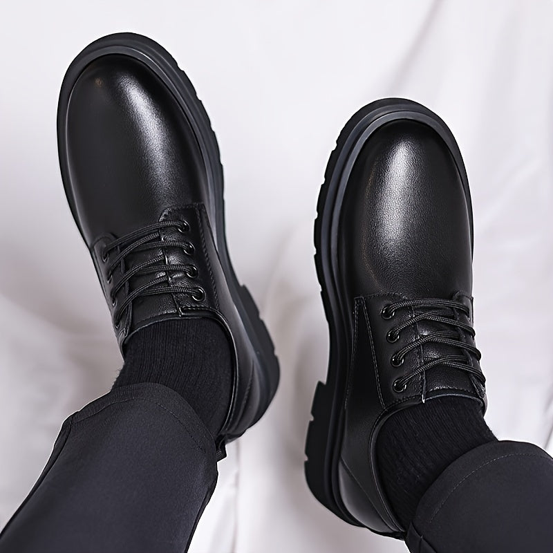 Men's Elegant Formal Leather Shoes – Black