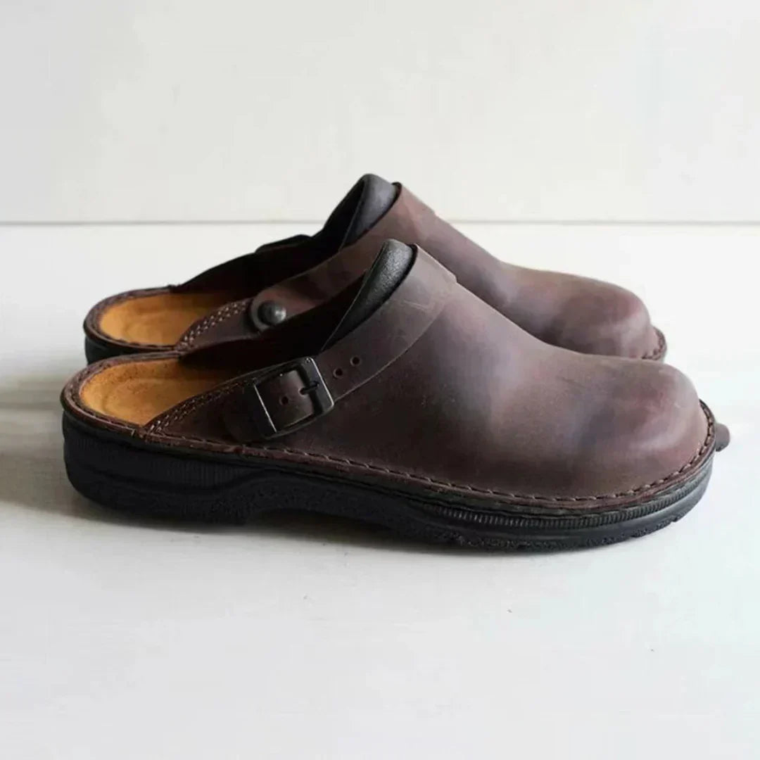 Men's Elegant Slippers with Non-Slip Sole