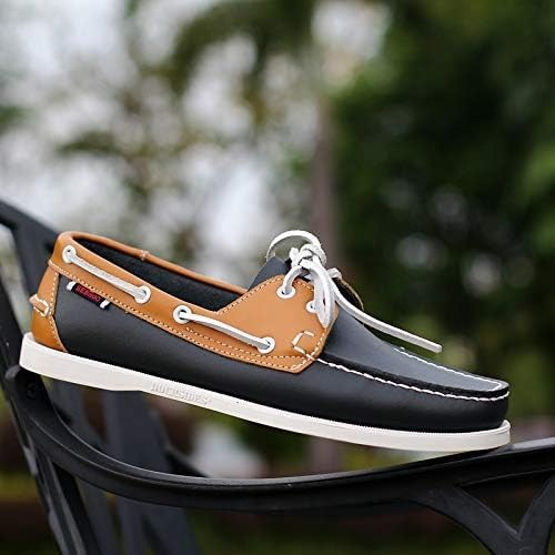 Men's Handcrafted Leather Boat Shoes
