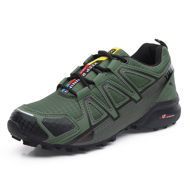 Men's Hiking Boots, Sturdy and Comfortable – Green