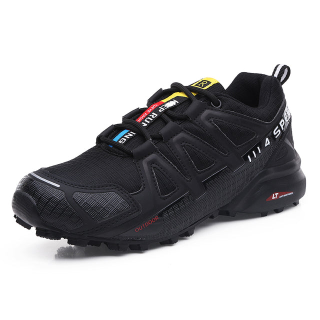 Men's Hiking Boots, Sturdy and Comfortable – Black