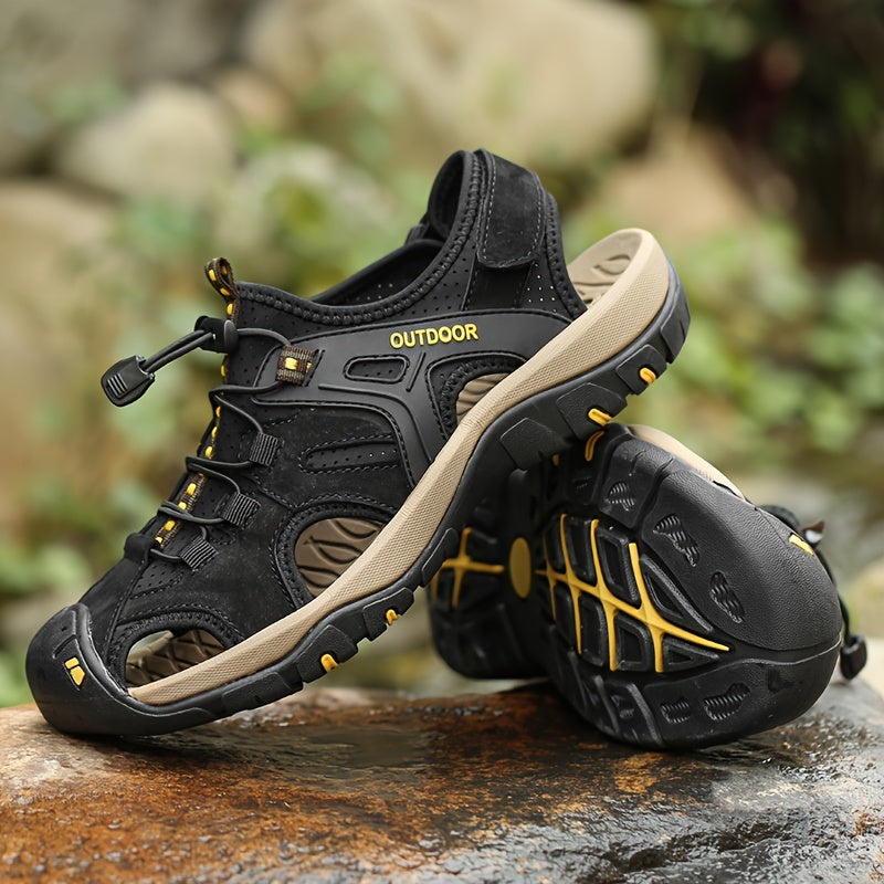 Men's Hiking Sandals with Closed Toe