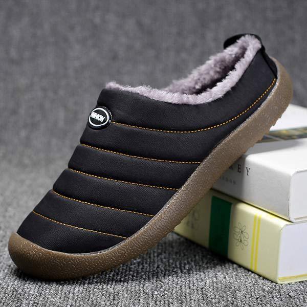 Men's Insulated Slippers for Winter Evenings