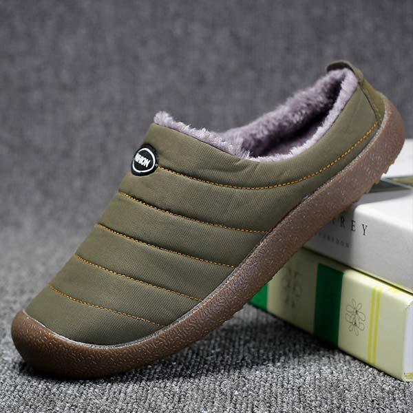 Men's Insulated Slippers with Soft Lining
