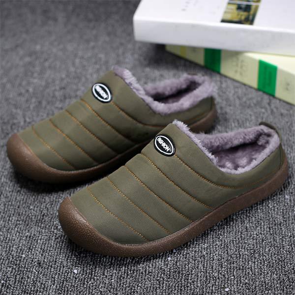 Men's Insulated Slippers with Soft Lining