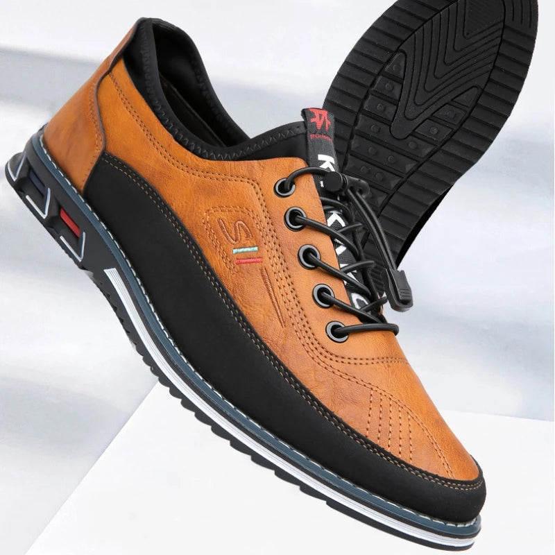 Men's Supportive Leather Oxford Shoes