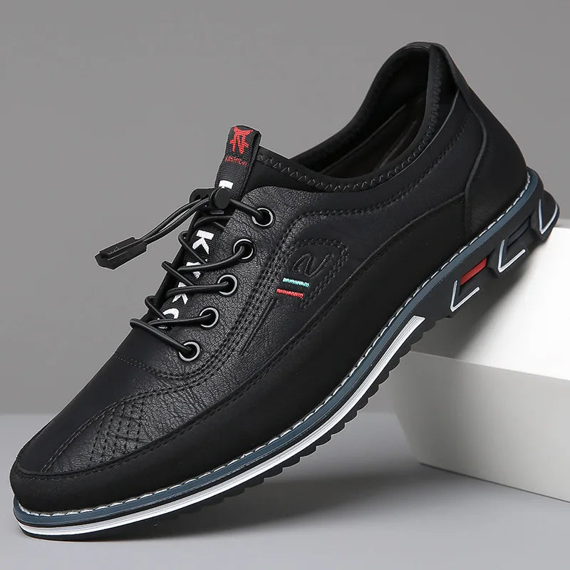 Men's Supportive Leather Oxford Shoes