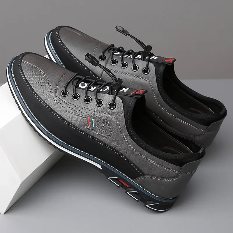 Men's Supportive Leather Oxford Shoes