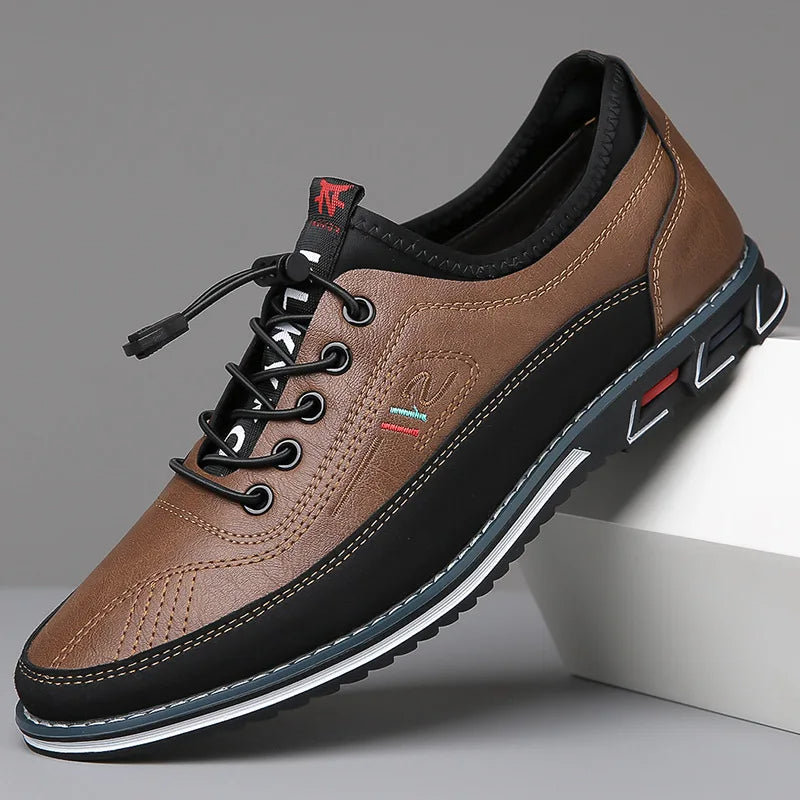 Men's Supportive Leather Oxford Shoes