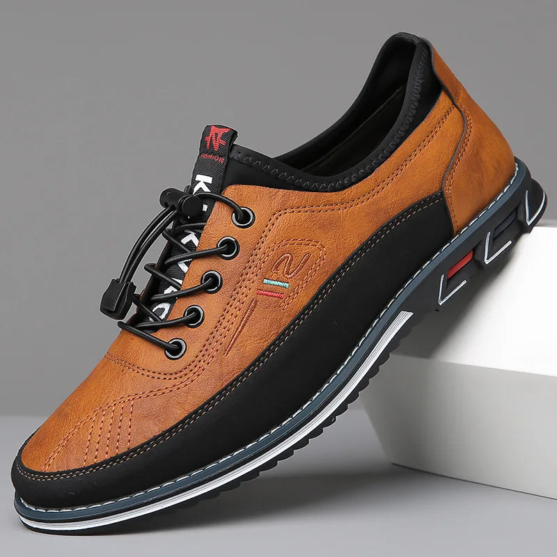 Men's Supportive Leather Oxford Shoes