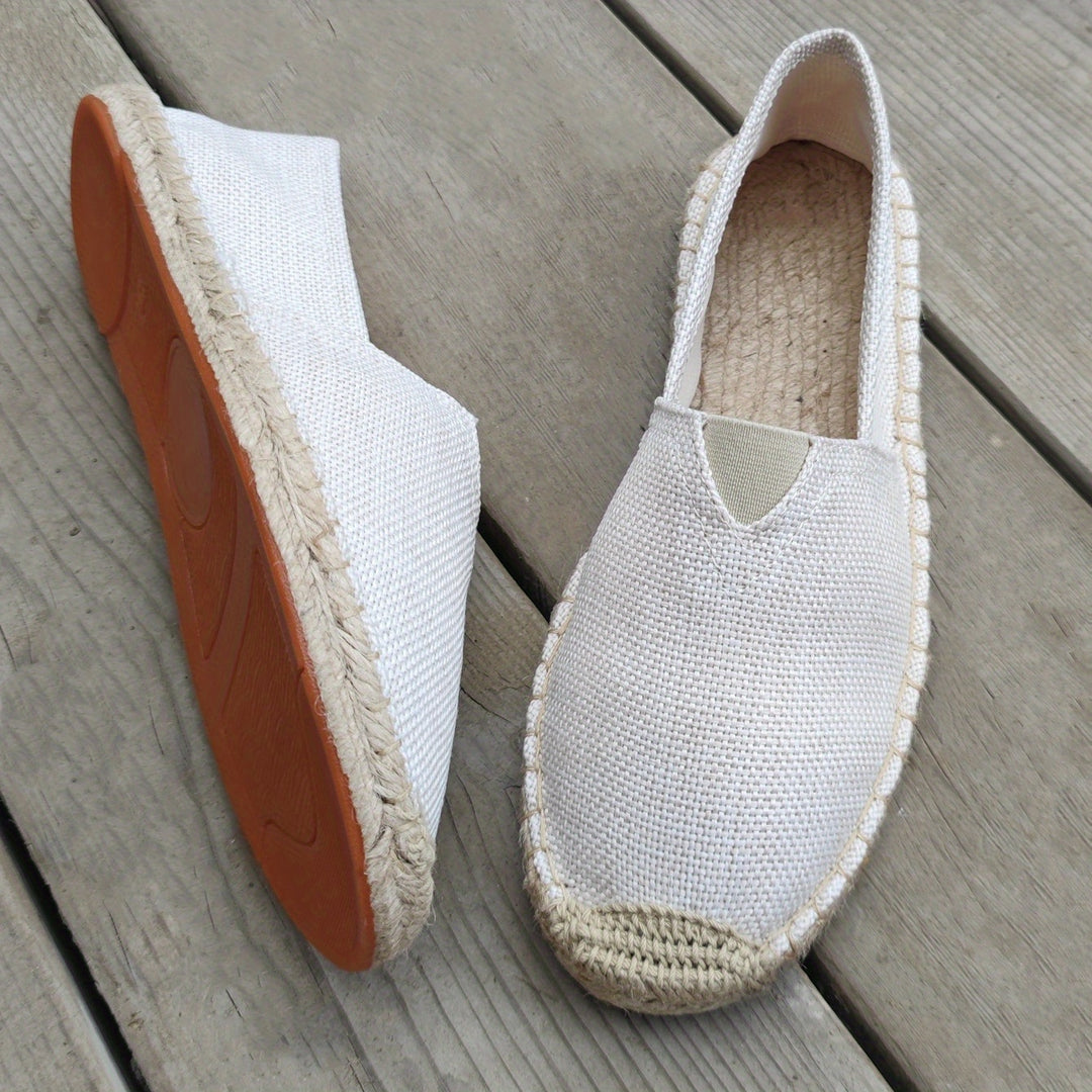Men's Lightweight Slip-On Espadrilles for Summer