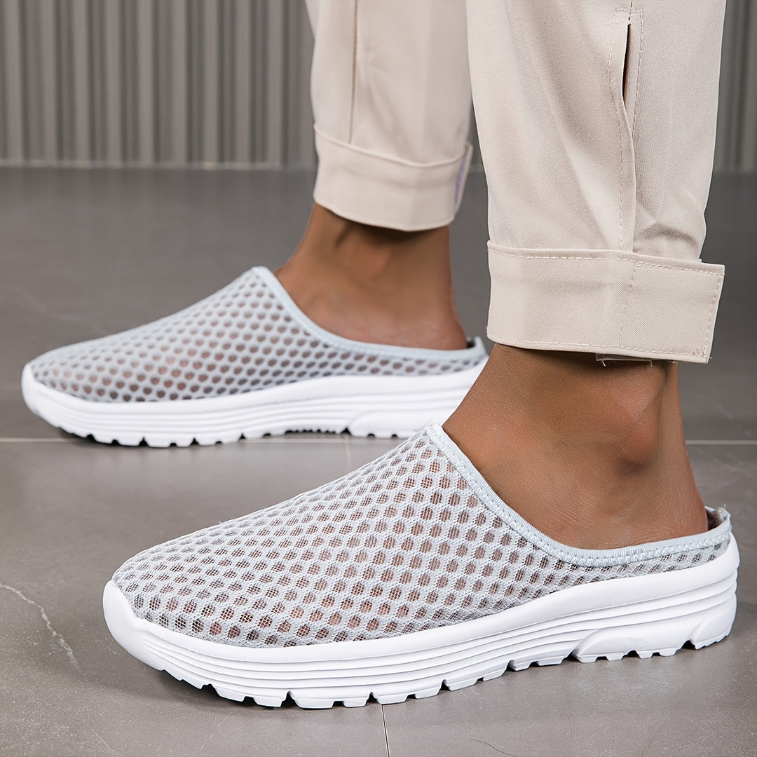 Men's Lightweight Slip-On Slippers, Breathable