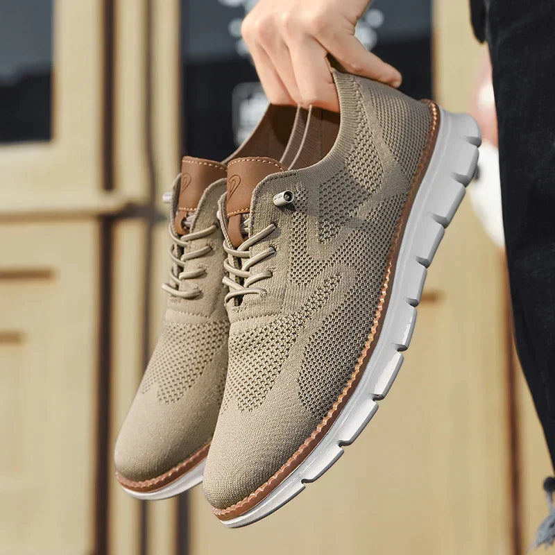 Men's Lightweight Sneakers, Versatile for Everyday – Khaki