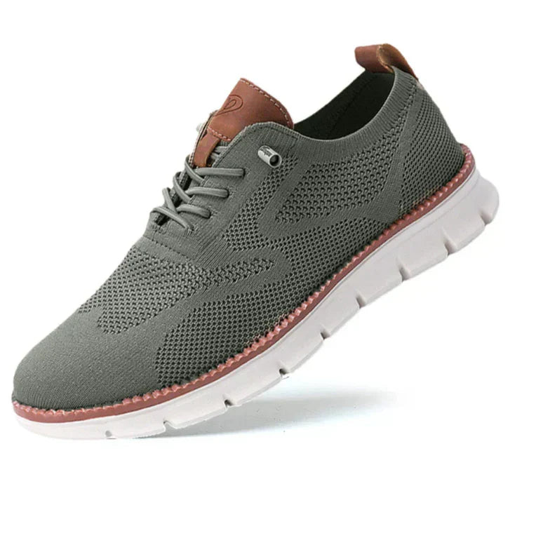 Men's Mesh Sneakers, Breathable and Flexible – Olive