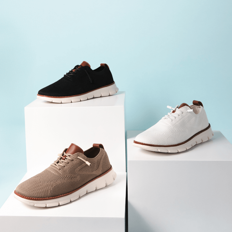 Men's Mesh Sneakers, Breathable and Flexible