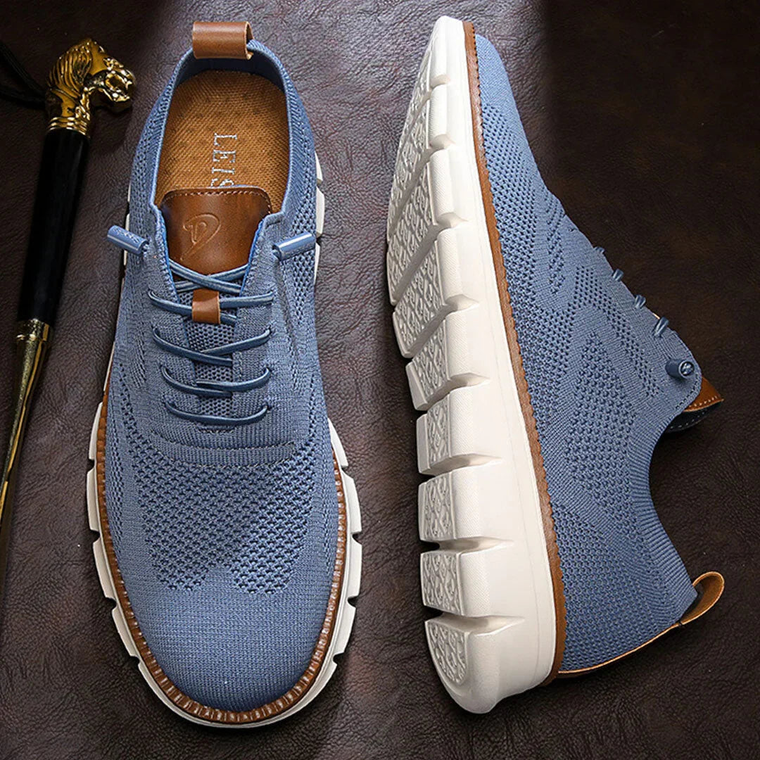 Men's Mesh Sneakers, Breathable and Flexible – Indigo