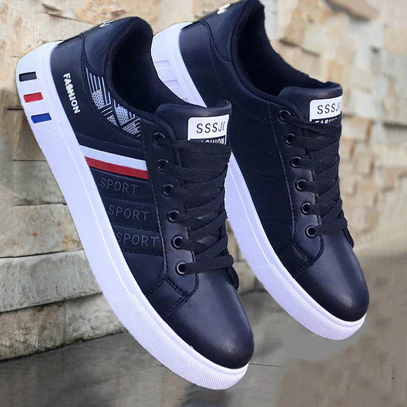 Men's Mesh Sneakers with a Springy Sole – Dark Blue