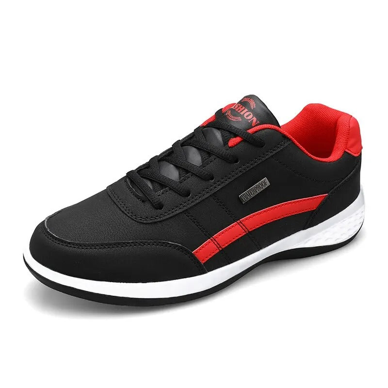 Men's Comfort Shoes for Everyday – Black & Red