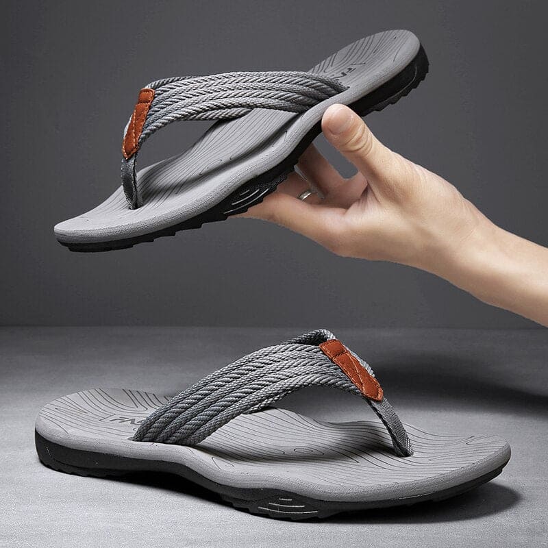 Men's Supportive Everyday Slides – Black 2