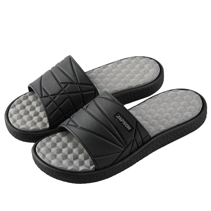 Men's Supportive Everyday Slides – Red
