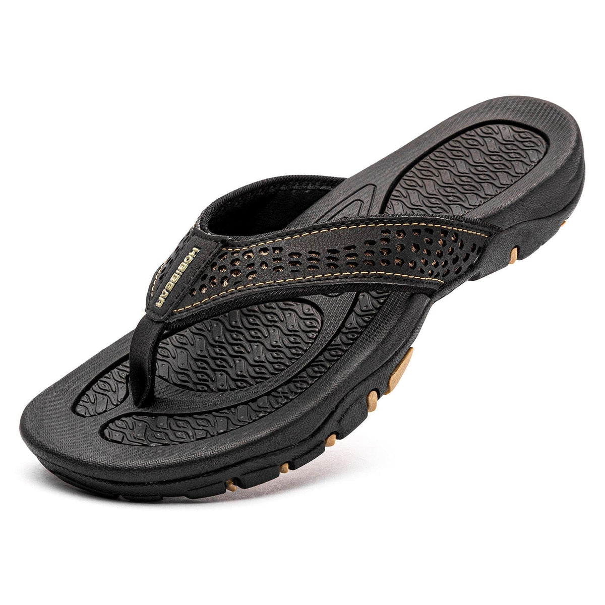 Men's Supportive Everyday Slides – Black