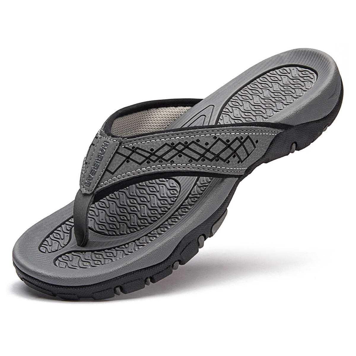 Men's Supportive Everyday Slides – Black