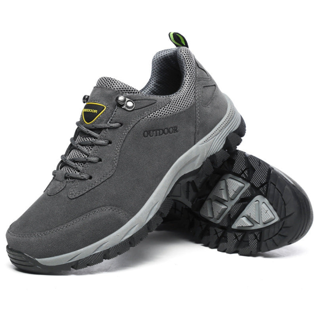 Men's Hiking Boots, Supportive – Grey