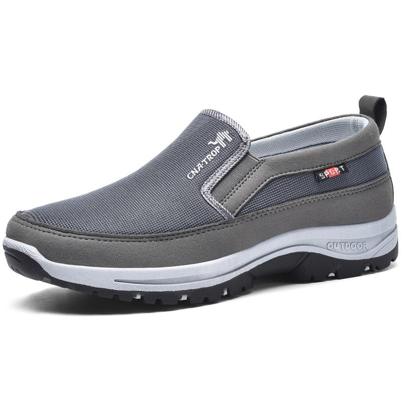 Men's Supportive Hiking Boots with Cushioning – Grey