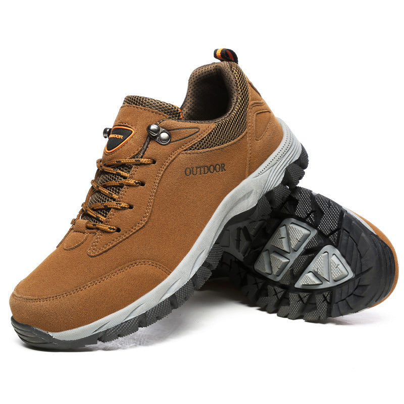 Men's Supportive Hiking Boots with a Sturdy Sole – Brown