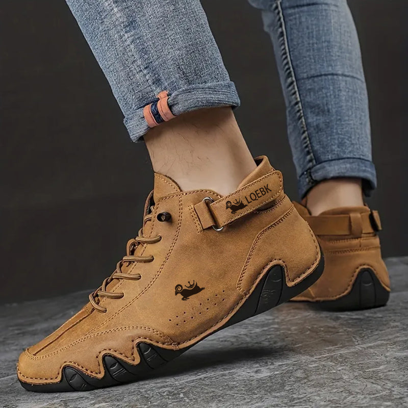 Men's Supportive Leather Hiking Boots