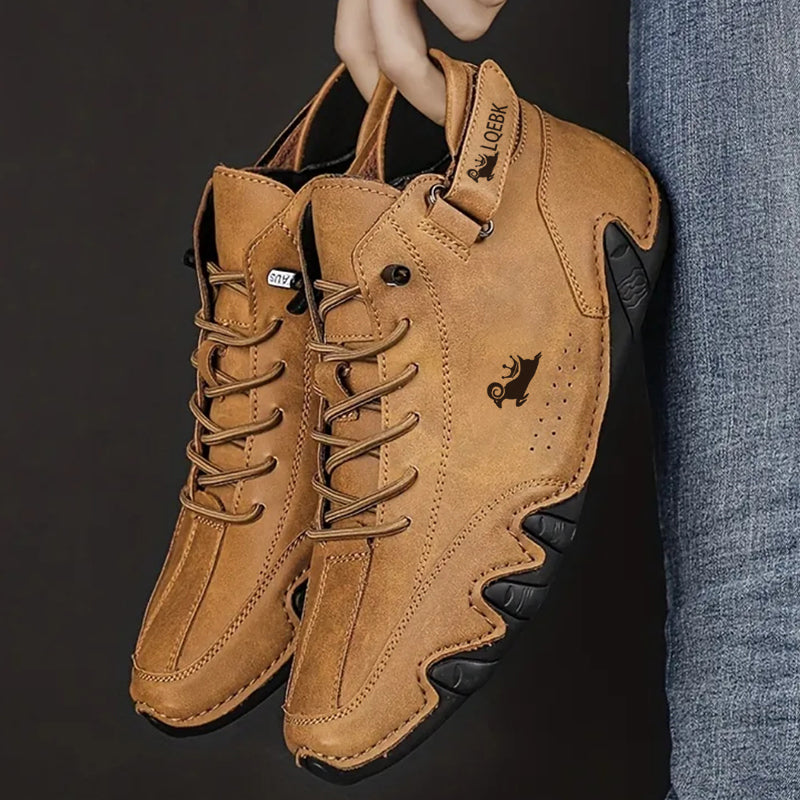 Men's Supportive Leather Hiking Boots