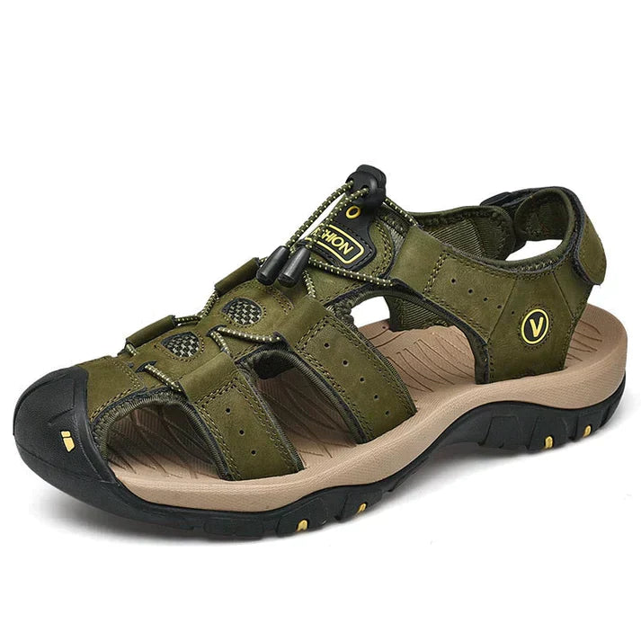 Men's Comfort Open-Toe Sandals – Military Green