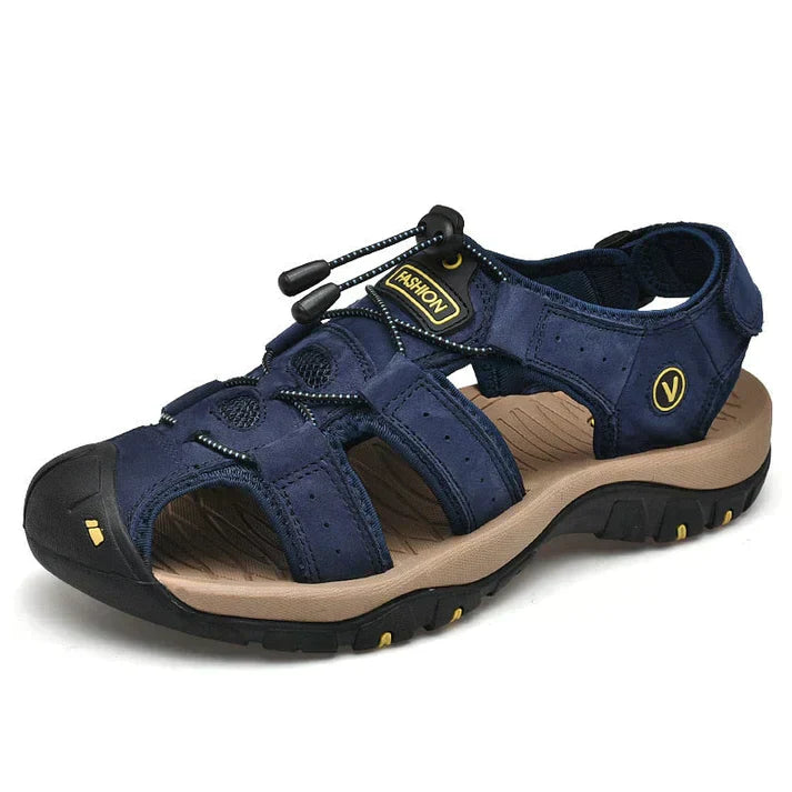 Men's Comfort Open-Toe Sandals – Military Green