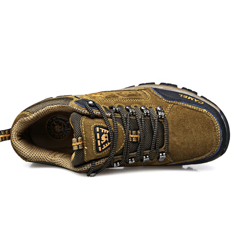 Men's Supportive Outdoor Hiking Boots – Brown