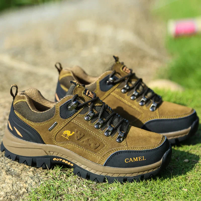 Men's Supportive Outdoor Hiking Boots – Brown