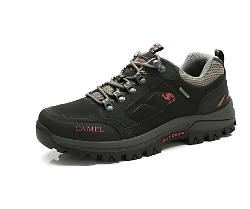 Men's Supportive Outdoor Hiking Boots – Black