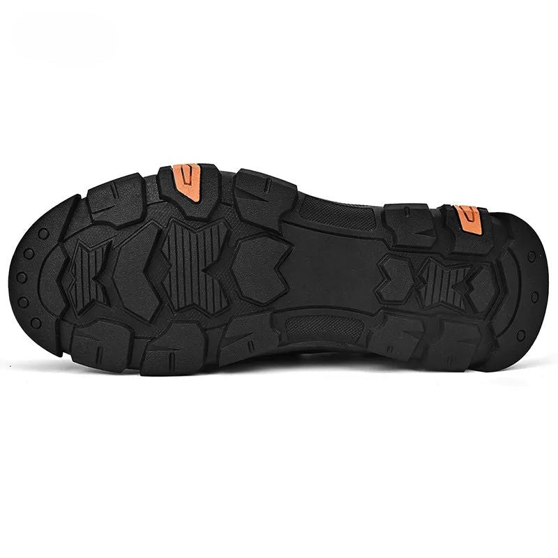 Men's Comfort Slip-On Shoes with Arch Support – Light Grey