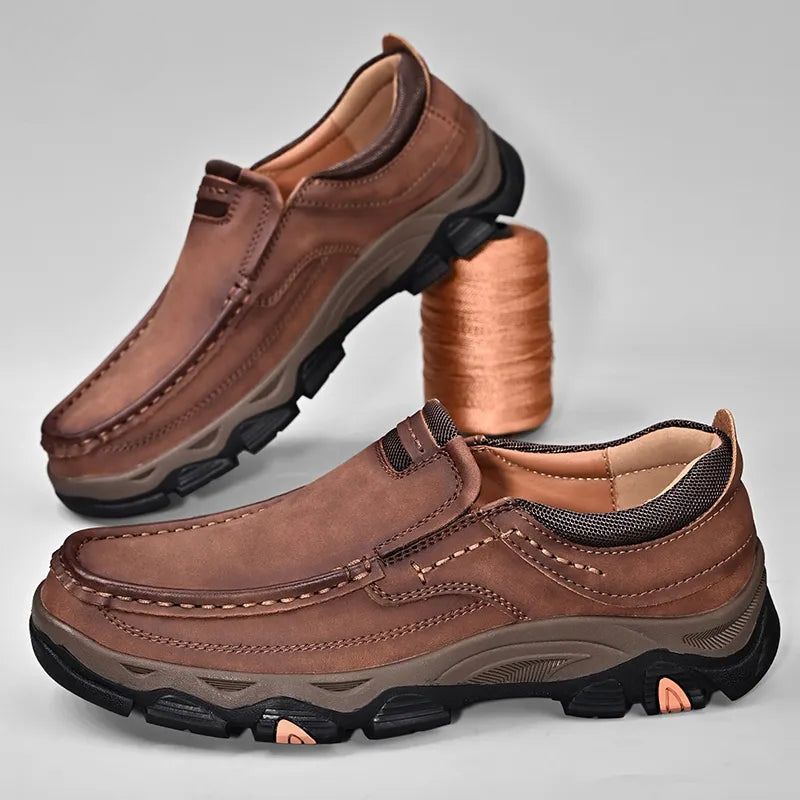 Men's Comfort Slip-On Shoes with Arch Support