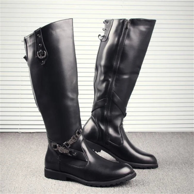 Men's Premium Leather Boots, Durable