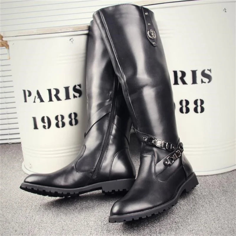 Men's Premium Leather Boots, Durable